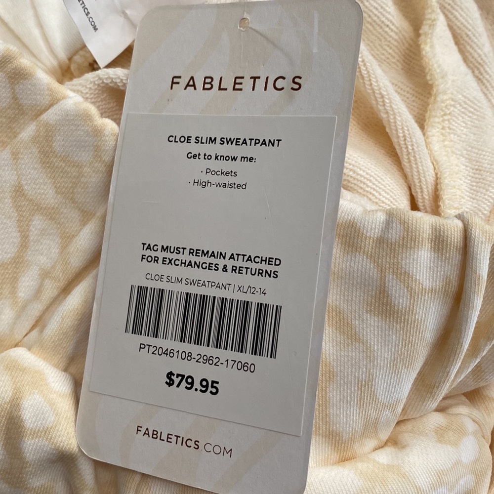 Fabletics Cloe Slim Chill High Rise Jogger Sweatpants - Picture 5 of 6
